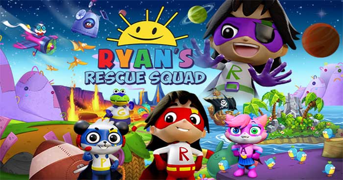 Giải cứu những người bạn của Ryan khỏi Dark Titan trong Ryan's Rescue Squad