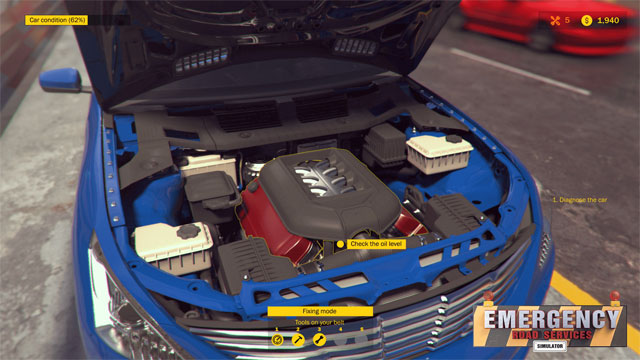 Emergency Road Service Simulator mô phỏng dịch vụ cứu hộ ô tô khẩn cấp