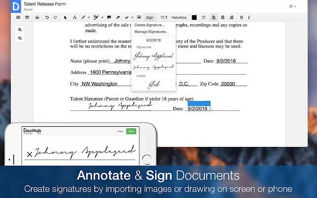DocHub là công cụ chỉnh sửa, gửi và ký tài liệu PDF trực tuyến miễn phí
