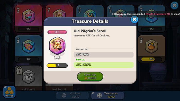 Old Pilgrim’s Scroll là kho báu mạnh mẽ nhất trong Cookie Run: Kingdom