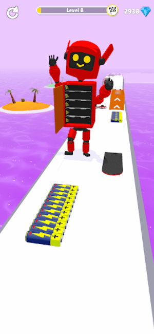 Battery Run là game thu thập pin thú vị