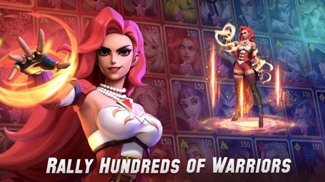 Thu thập hàng trăm anh hùng chân thực và chiến đấu với họ trong game Infinite Magicraid