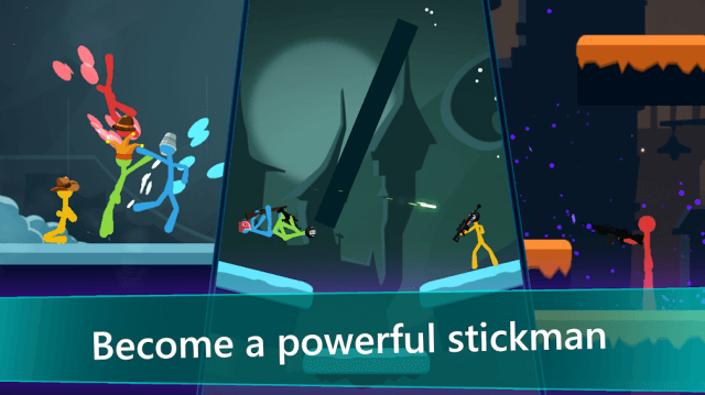 Trở thành một chiến binh người que mạnh mẽ trong game Stickman Fighter Infinity