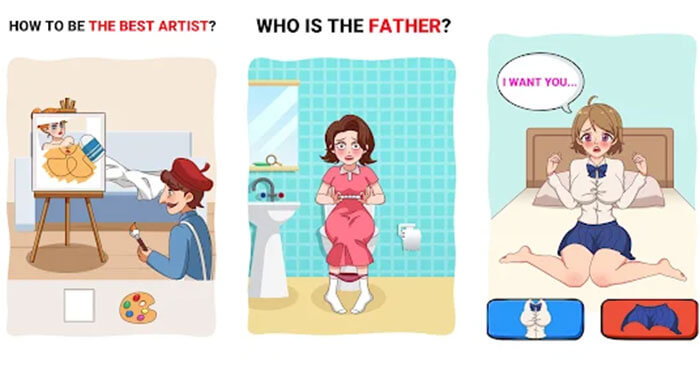 Brain Raise: Tricky Test cho Android1.0.4Game đố vui hài hước, vui nhộn