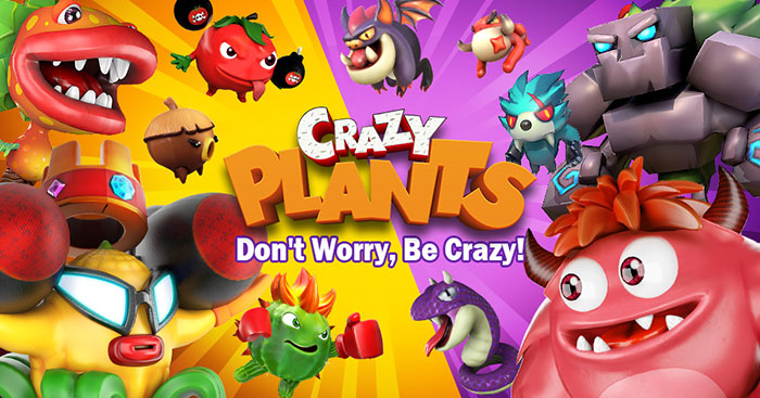 Crazy Plants cho AndroidEarly AccessGame PVP Hoa quả phòng thủ quái vật vui nhộn