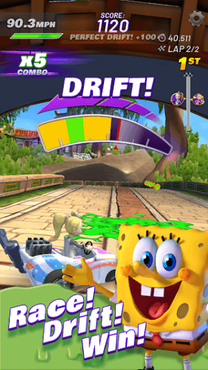 Nickelodeon Kart Racers là game đua xe hấp dãn cùng các nhân vật vui nhộn