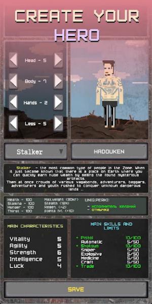 Tạo ra anh hùng của bạn trong Pocket ZONE