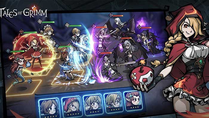 Các anh hùng trong Tales of Grimm đều dựa trên những nhân vật cổ tích nổi tiếng