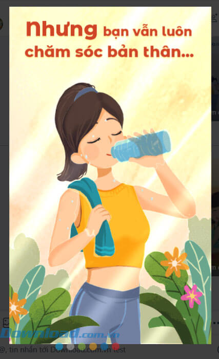 Sticker chúc mừng ngày 8/3