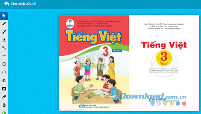 Chi tiết nội dung sách tiếng Việt 3