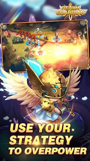 Sử dụng chiến lược để chiến đấu trong Realm Guardian