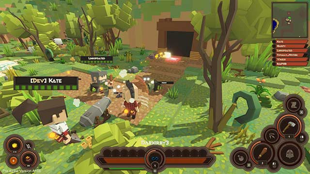 Citywars Tower Defense là game chiến thuật thủ thành có đồ họa giống Minecraft