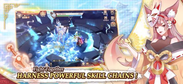 Chiến đấu cùng nhau với chuỗi kỹ năng mạnh mẽ trong game Tamashi : Rise of Yokai 