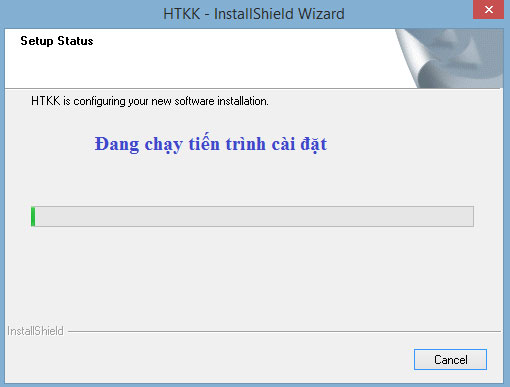 Tiến trình cài đặt