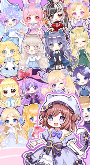 Anime Doll cho bạn tạo ra các cô nàng búp bê anime xinh đẹp