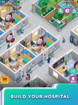 Xây dựng bệnh viện của riêng bạn trong game Hospital Empire 