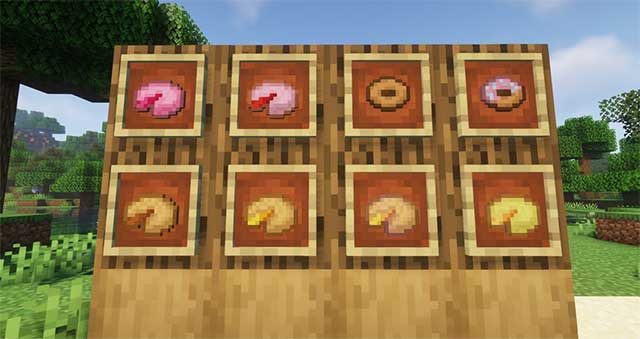Soup Craft Mod còn bổ sung thêm nhiều món ăn khác như: salad, bánh ngọt,...