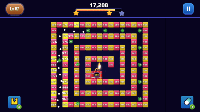 Bricks Breaker Friends là game bắn bóng phá gạch thú vị