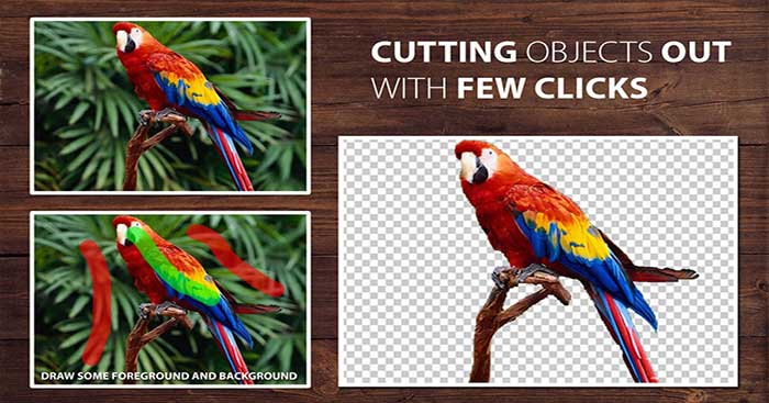 Photoscissors là công cụ xóa nền trực tuyến uy tín và chính xác