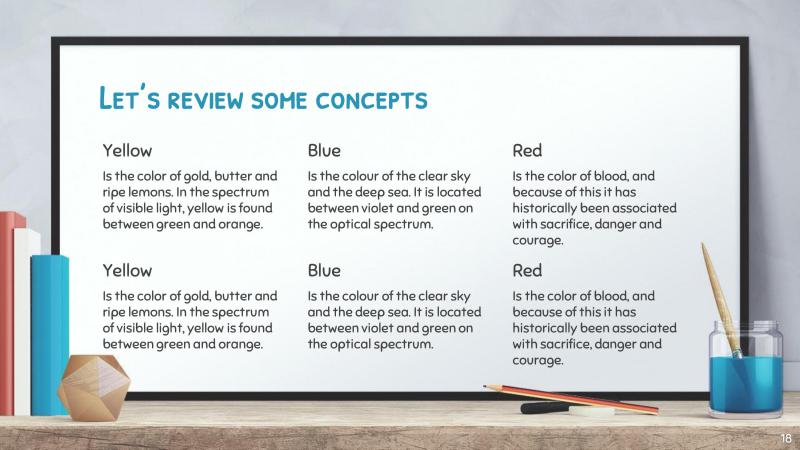 Education Whiteboard Slides slide 18