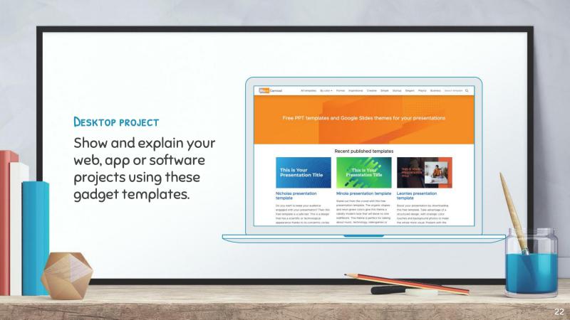 Education Whiteboard Slides slide 22