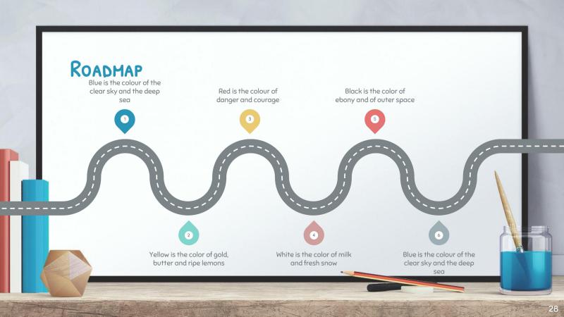Education Whiteboard Slides slide 28