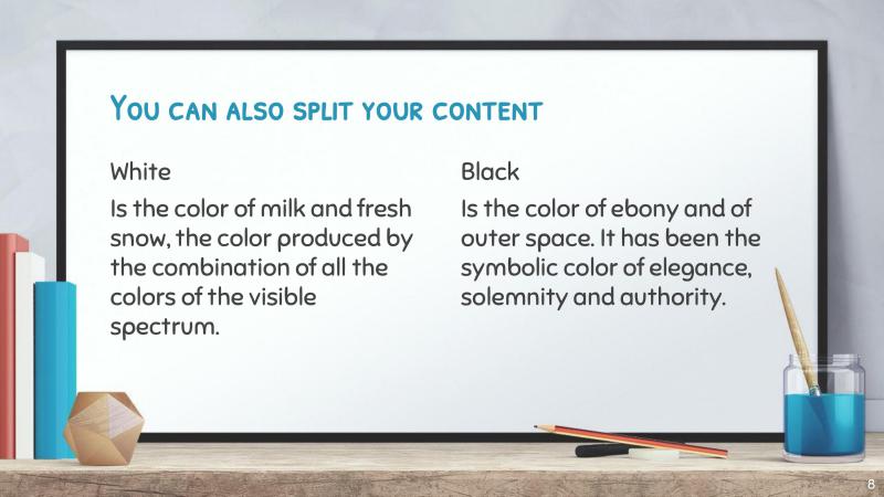 Education Whiteboard Slides slide 8