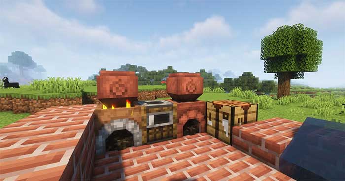 Thermopolium Mod sẽ giới thiệu vào Minecraft một vật dụng nhà bếp mới là Thermopolium 