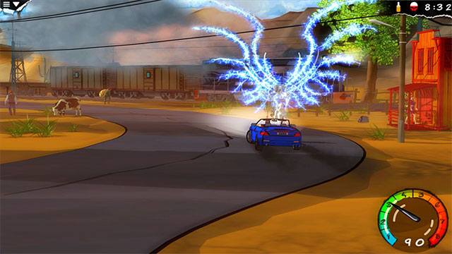 My Mad Road là game đua xe điên kết hợp với bắn súng và hành động tàn bạo