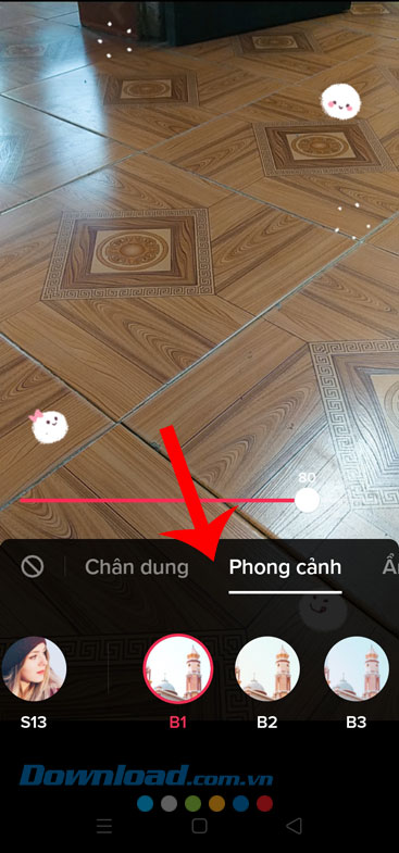 Chọn hiệu ứng hình ảnh