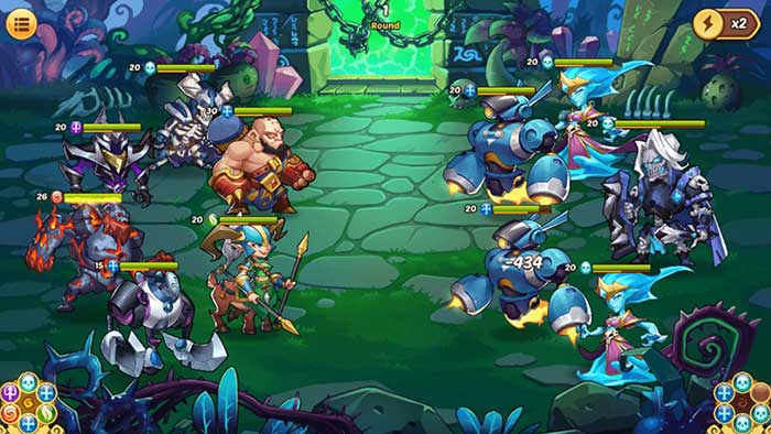 Idle Heroes là game nhập vai chiến thuật với những tính năng chiến đấu tự động