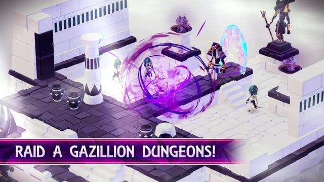 Đột kích một loạt hầm ngục trong game Monolisk