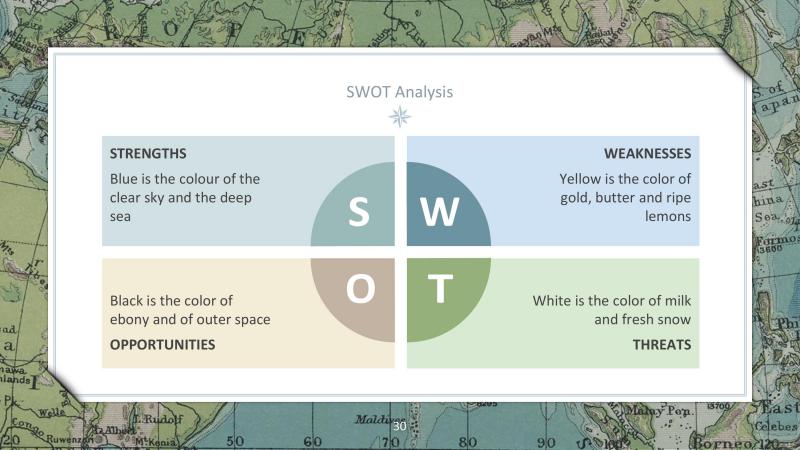 Vintage Geography Presentation Template slide 30
