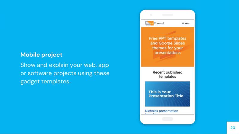 Minimal Medical Presentation Template slide 20