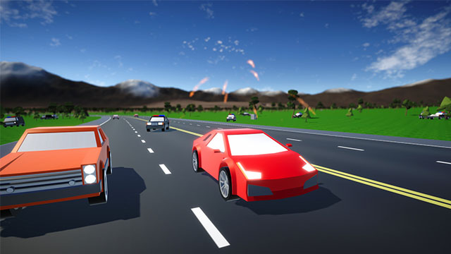 The Pointless Car Chase: Refueled là game đua xe chạy trốn cảnh sát gay cấn, kịch tính