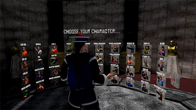 Khám phá hơn 40 nhân vật với phong cách võ thuật đa dạng trong Dragon Fist VR