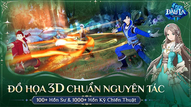 Thế giới võ hồn siêu đẹp trong Đấu La VNG: Đấu Thần Tái Lâm