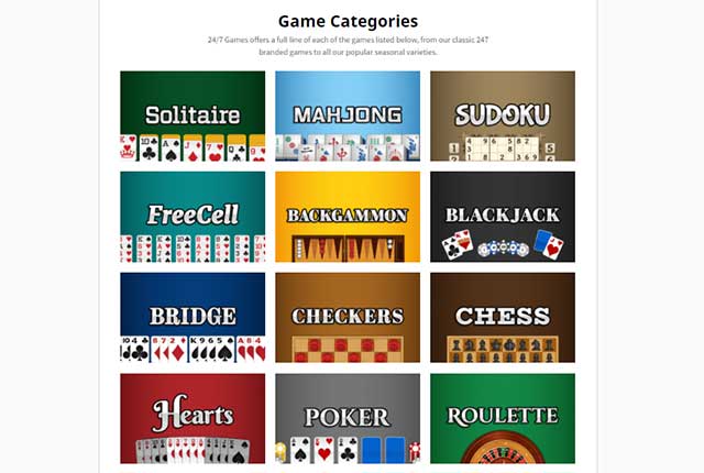 247 Games là web game online dành cho những ai yêu thích các game classic