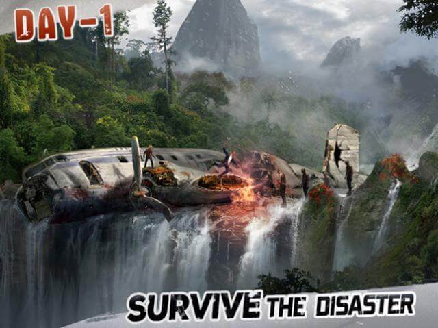 Trong game LOST in Blue (Global), bạn may mắn sống sót sau thảm họa máy bay kinh hoàng