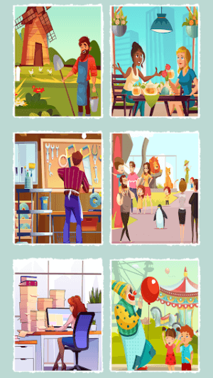 Rất nhiều bức tranh khác nhau