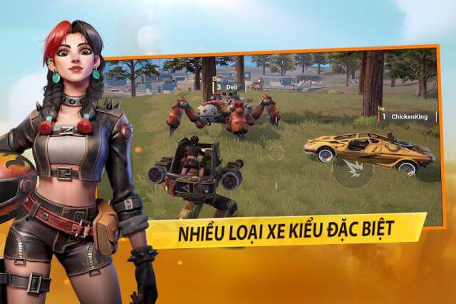Vô số phương tiện độc đáo cho bạn sử dụng trong Farlight 84 