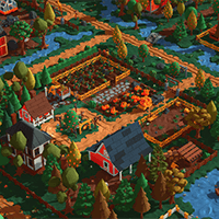 Hidden Farm Top-Down 3D