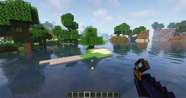 Người chơi có thể khám phá thế giới chi tiết hơn mà không phải đối mặt với kẻ thù