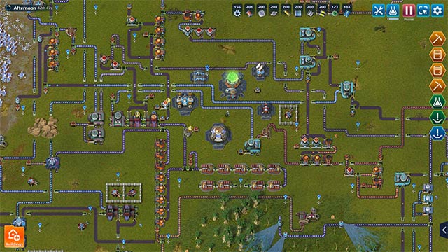 Xây dựng thành phố tự động hóa trên hành tinh xa lạ trong khi chơi ReFactory