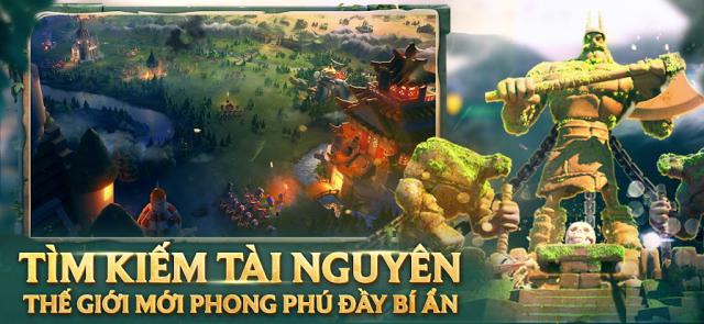 Tìm kiếm tài nguyên trong thế giới rộng lớn, đầy bí ẩn