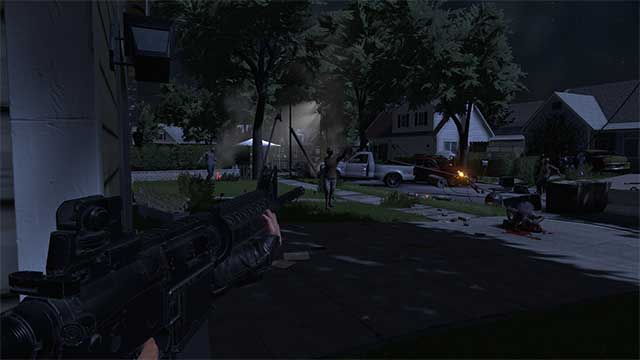 The Living Remain là game phiêu lưu bắn súng trong thế giới zombie đen tối