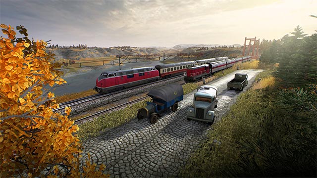 Game Mashinky sở hữu đồ họa 3D sống động