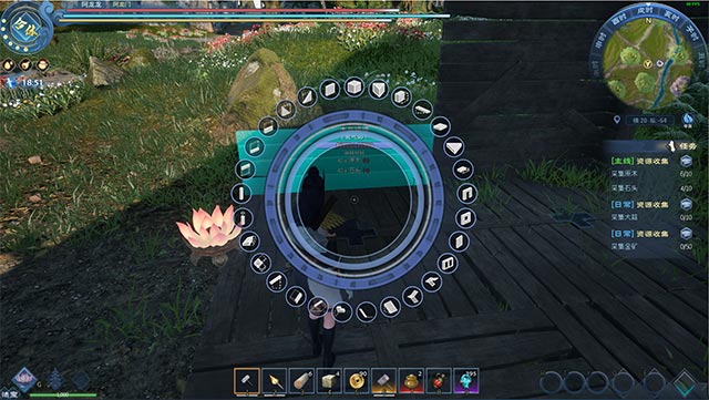 Kết hợp săn bắn, thu thập tài nguyên, chế tạo với xây dựng và sinh tồn không ngừng