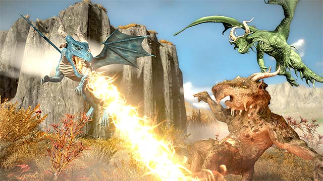 Cùng rồng thiêng bước vào cuộc chiến tranh giành lãnh thổ và quyền lực trong Guild of Dragon game
