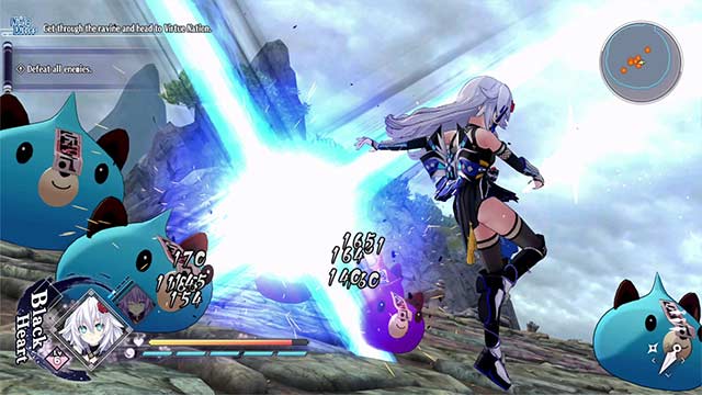 Neptunia x Senran Kagura sở hữu lối chơi hành động chặt chém cực đã tay đã mắt